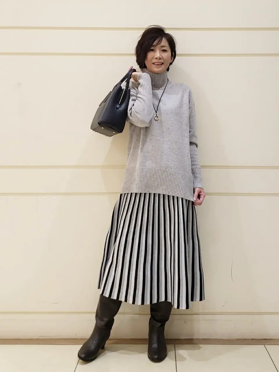 自由区 maruri コーディネート画像