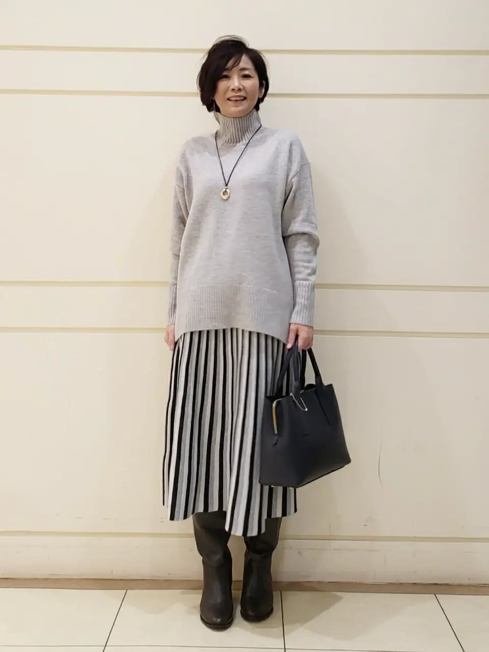 自由区 maruri コーディネート画像