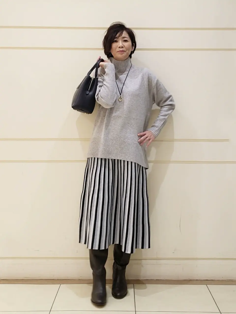 自由区 maruri コーディネート画像