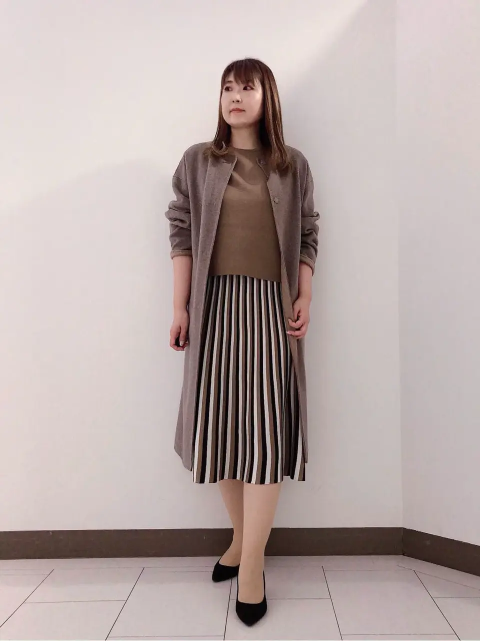 自由区 スタッフ コーディネート画像