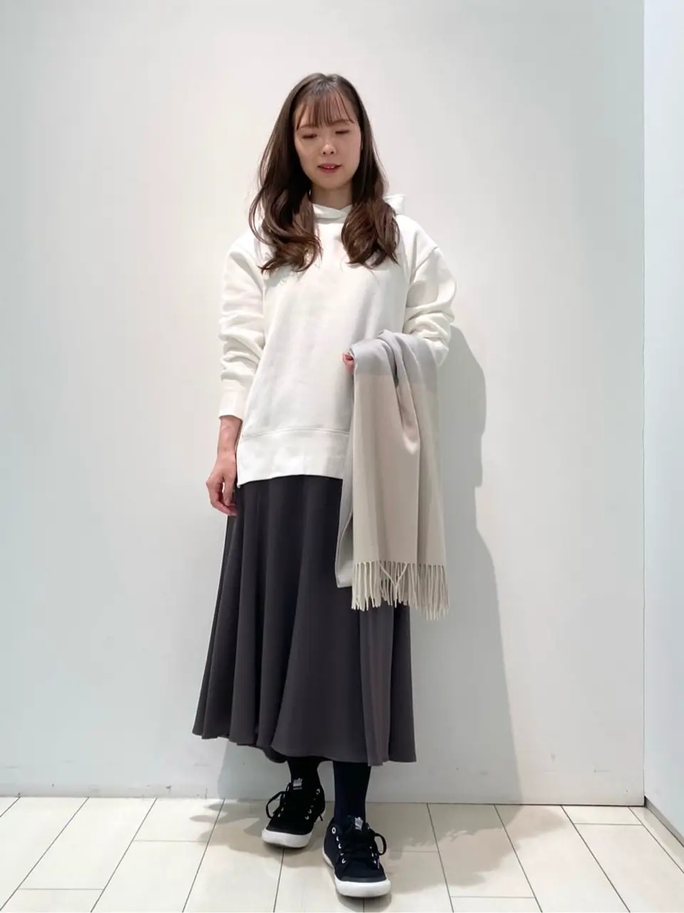  檀 コーディネート画像