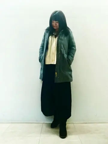 自由区 スタッフ コーディネート画像