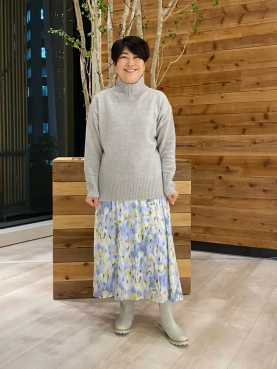 自由区 田中 コーディネート画像