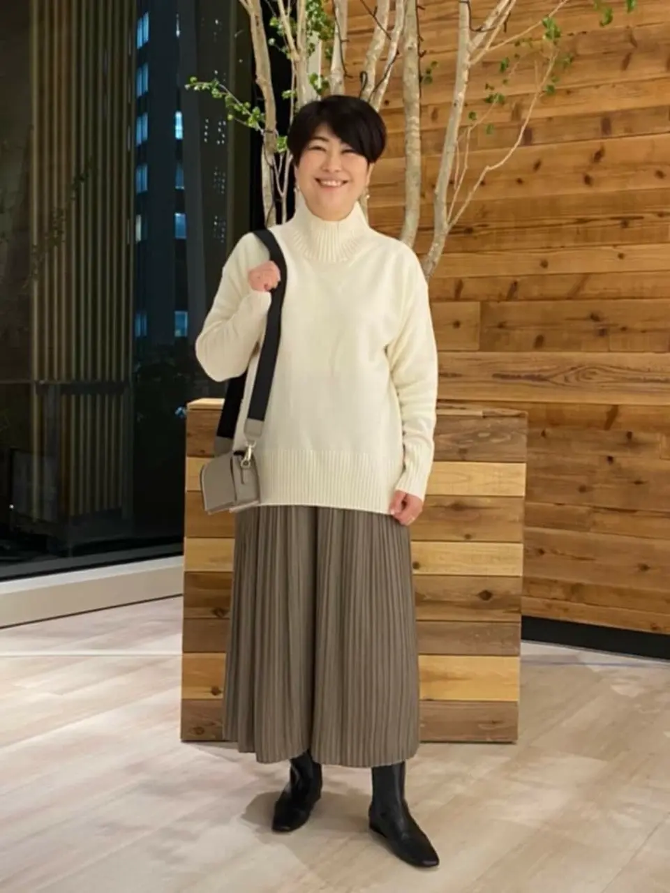 自由区 田中 コーディネート画像