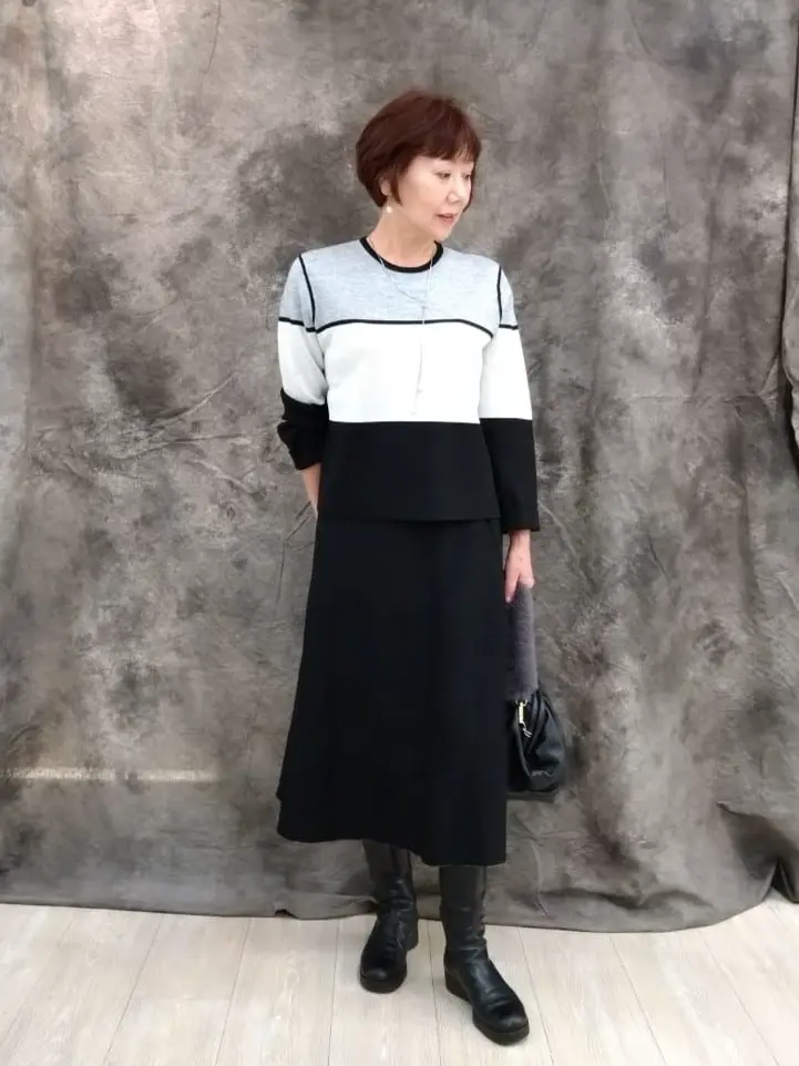 自由区 鶴田 コーディネート画像