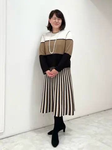 自由区 大野 コーディネート画像