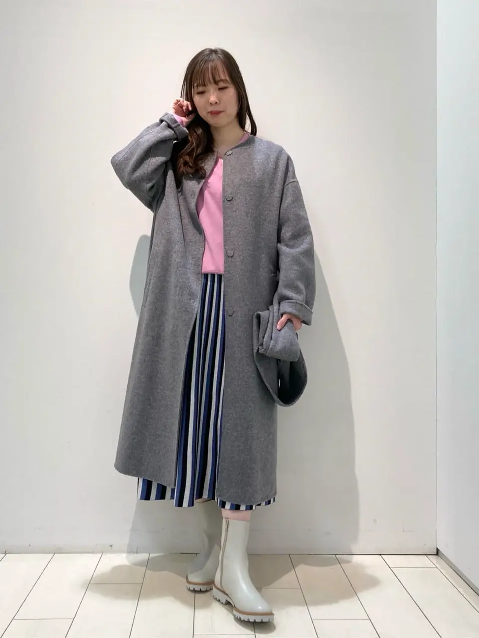 自由区 檀 コーディネート画像