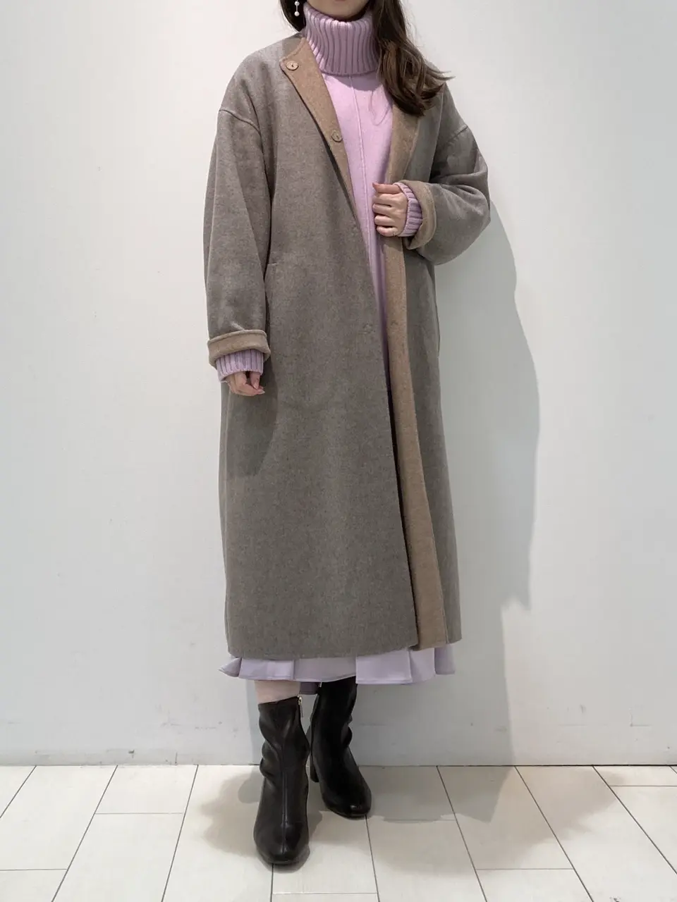 自由区 檀 コーディネート画像