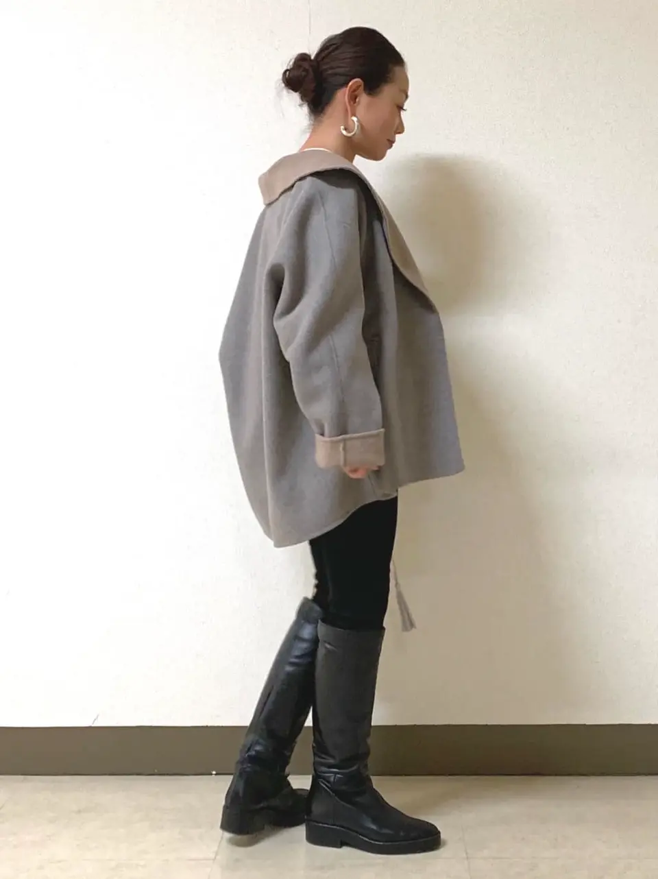 自由区 坂本 コーディネート画像