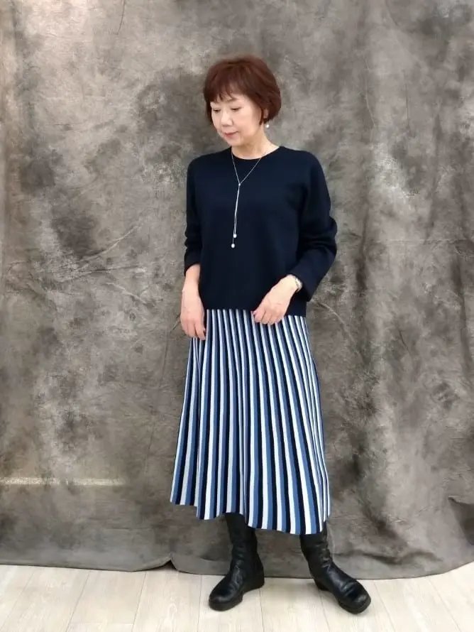 自由区 鶴田 コーディネート画像