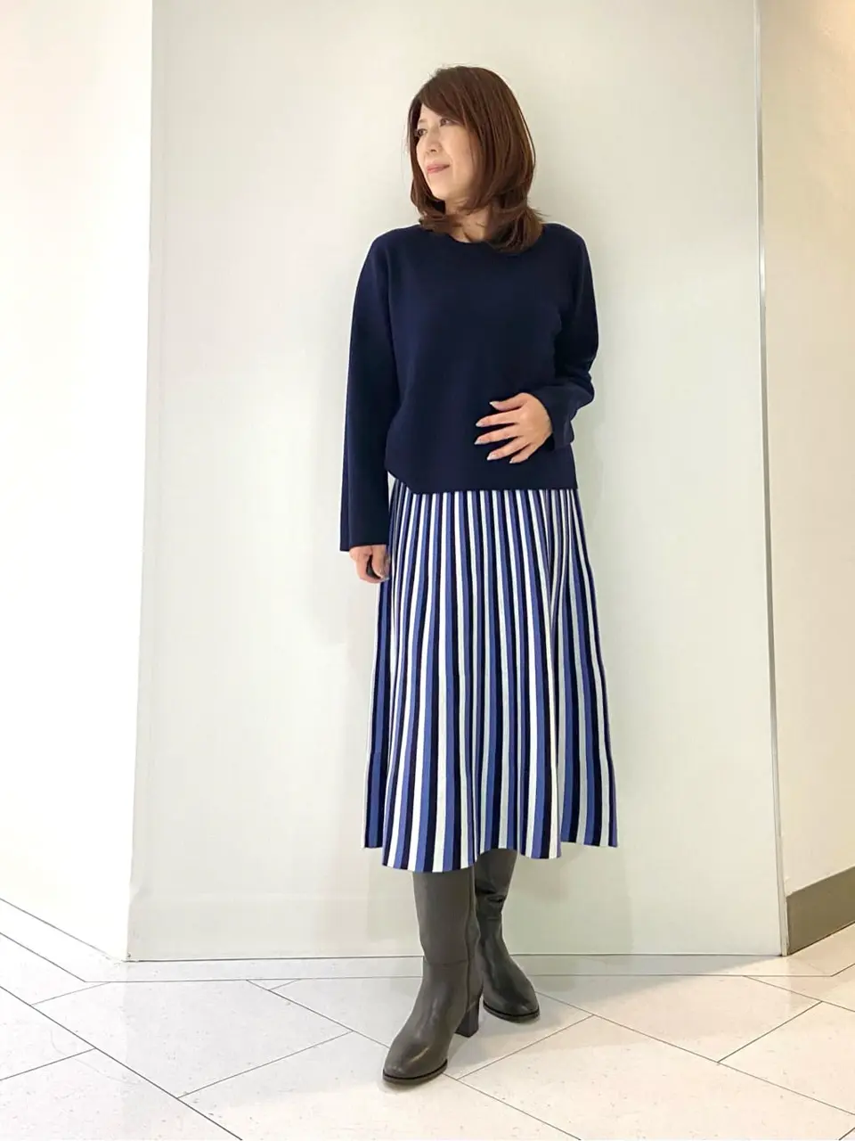 自由区 KAZU コーディネート画像