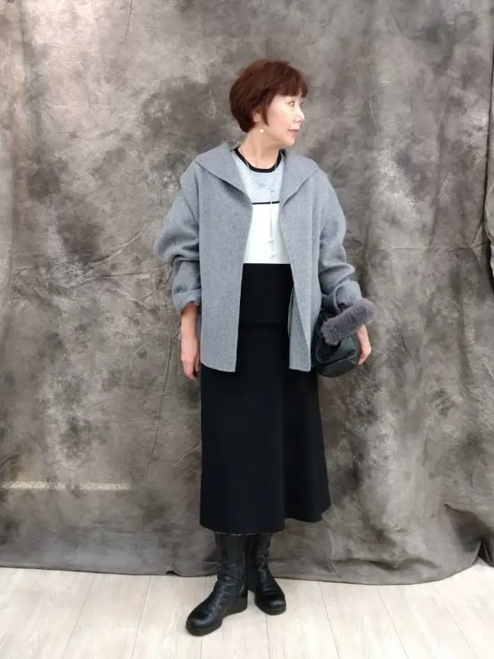 自由区 鶴田 コーディネート画像