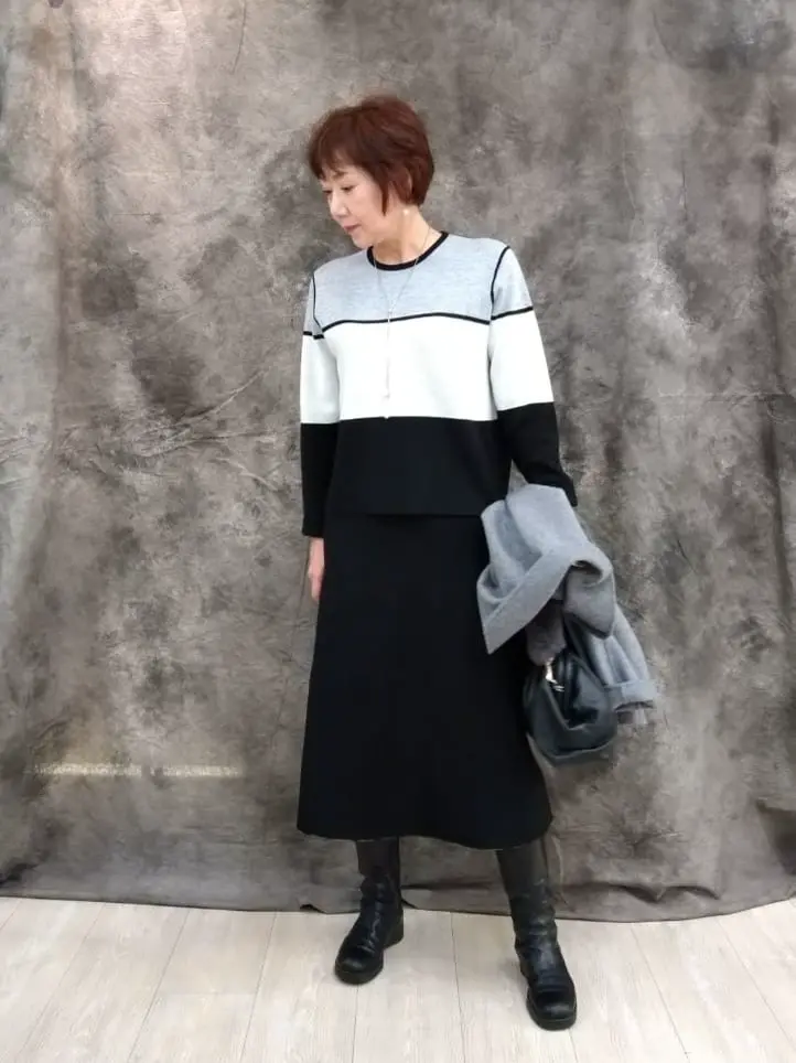 自由区 鶴田 コーディネート画像