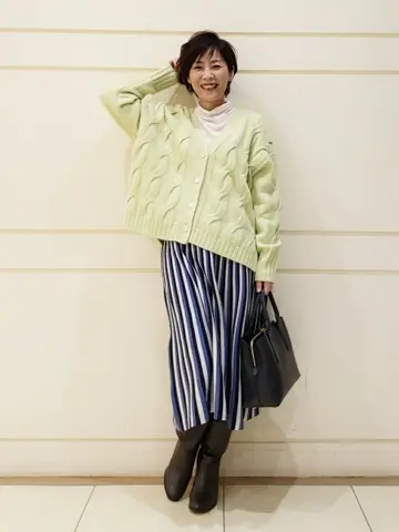 自由区 maruri コーディネート画像