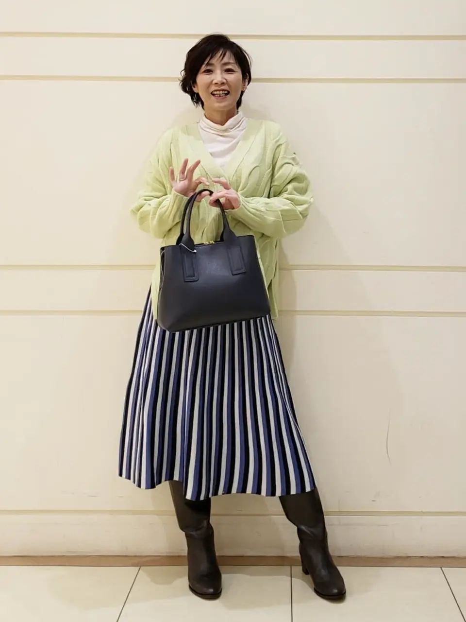 自由区 maruri コーディネート画像