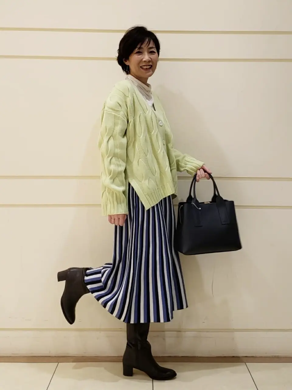 自由区 maruri コーディネート画像