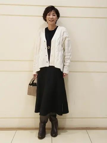 自由区 maruri コーディネート画像