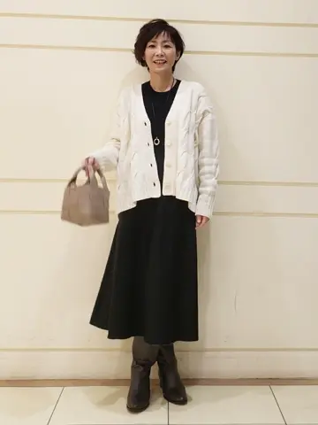 自由区 maruri コーディネート画像