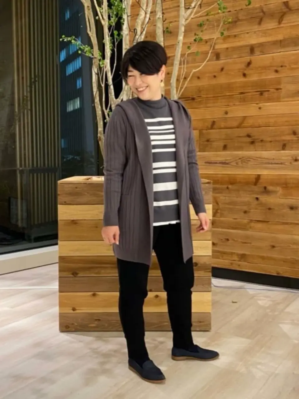 自由区 田中 コーディネート画像