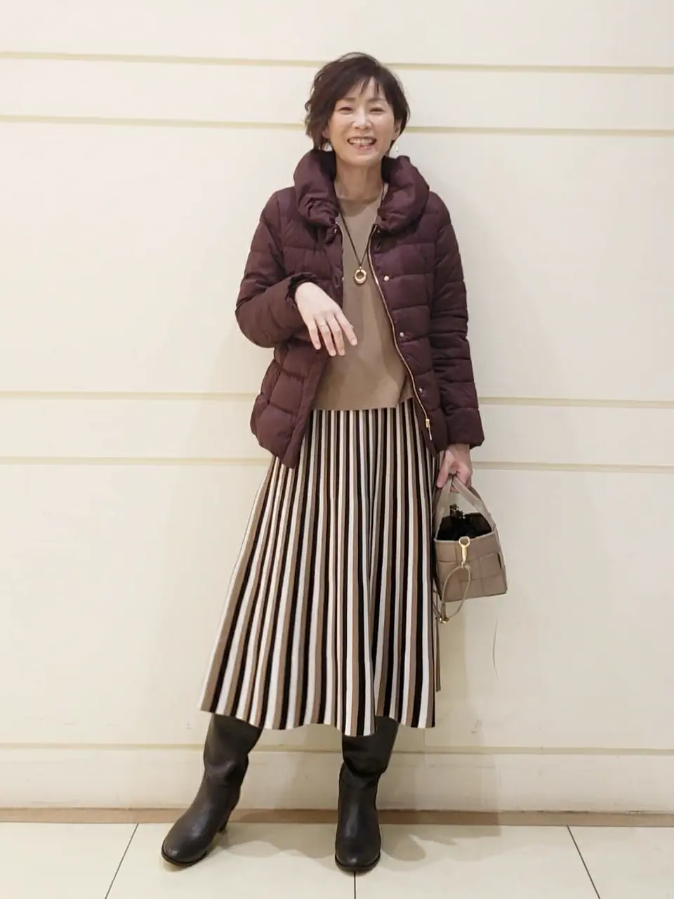 自由区 maruri コーディネート画像