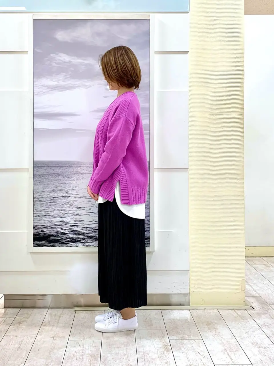 自由区 中鉢 コーディネート画像