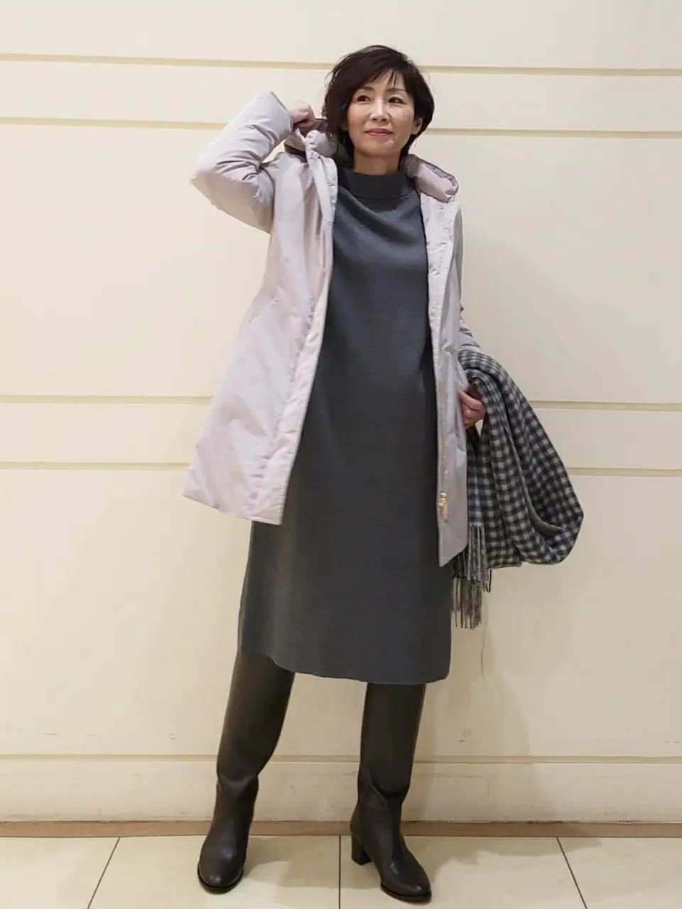 自由区 maruri コーディネート画像