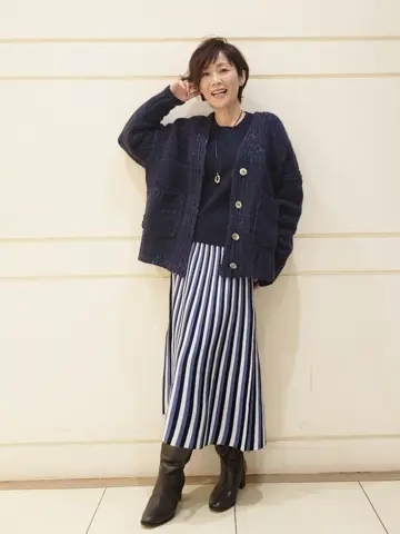 自由区 maruri コーディネート画像