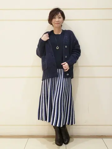 自由区 maruri コーディネート画像