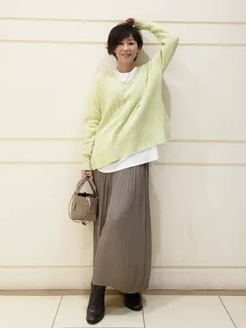 自由区 maruri コーディネート画像