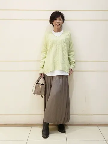 自由区 maruri コーディネート画像