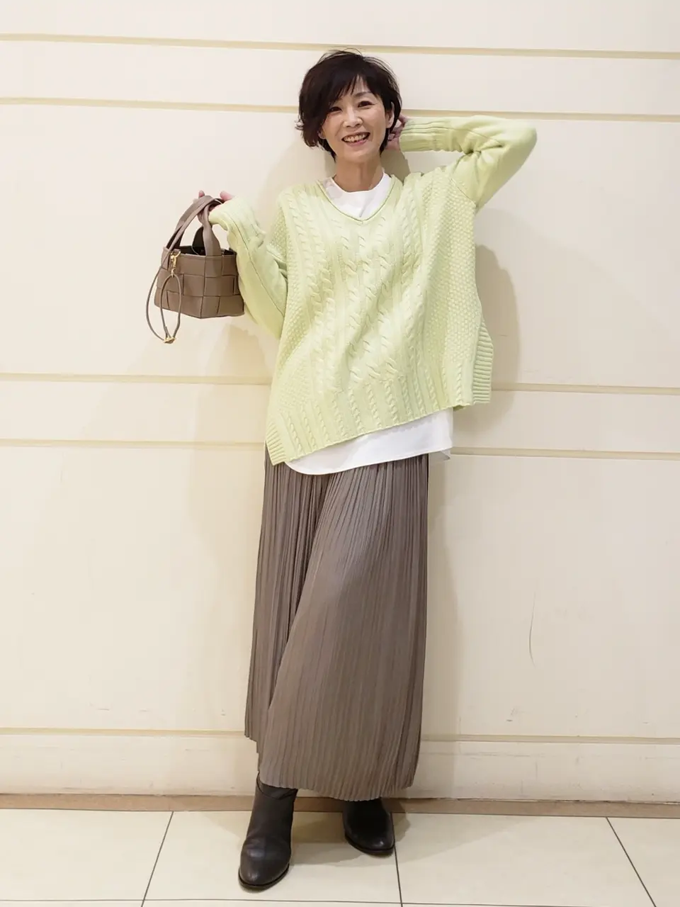 自由区 maruri コーディネート画像