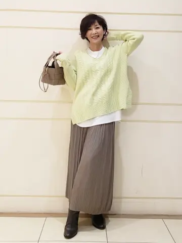 自由区 maruri コーディネート画像