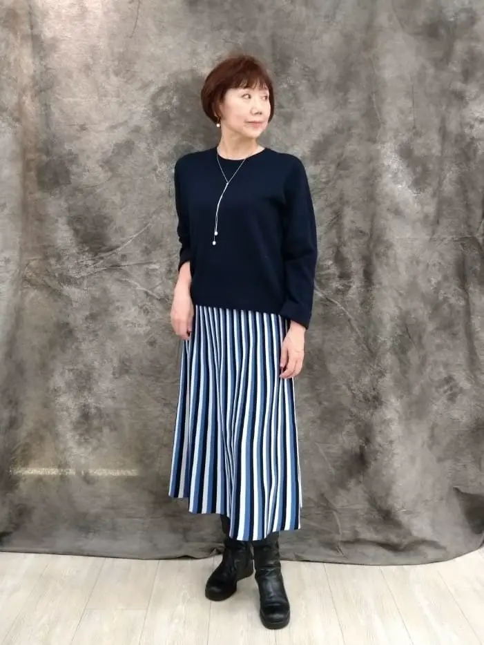 自由区 鶴田 コーディネート画像