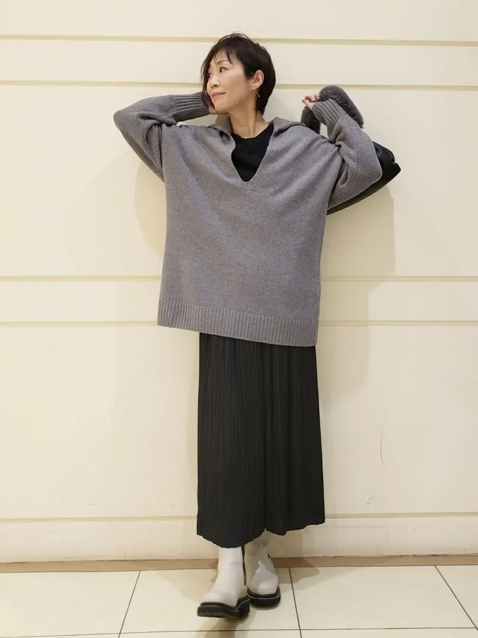 自由区 maruri コーディネート画像