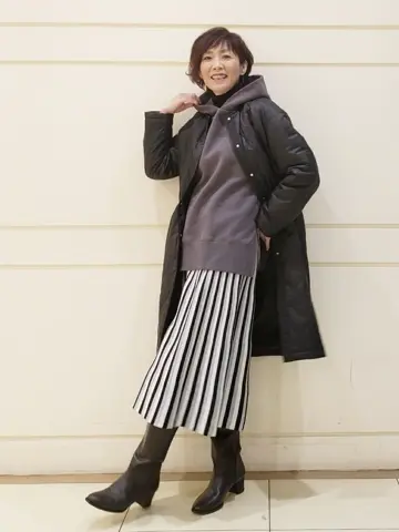 自由区 maruri コーディネート画像