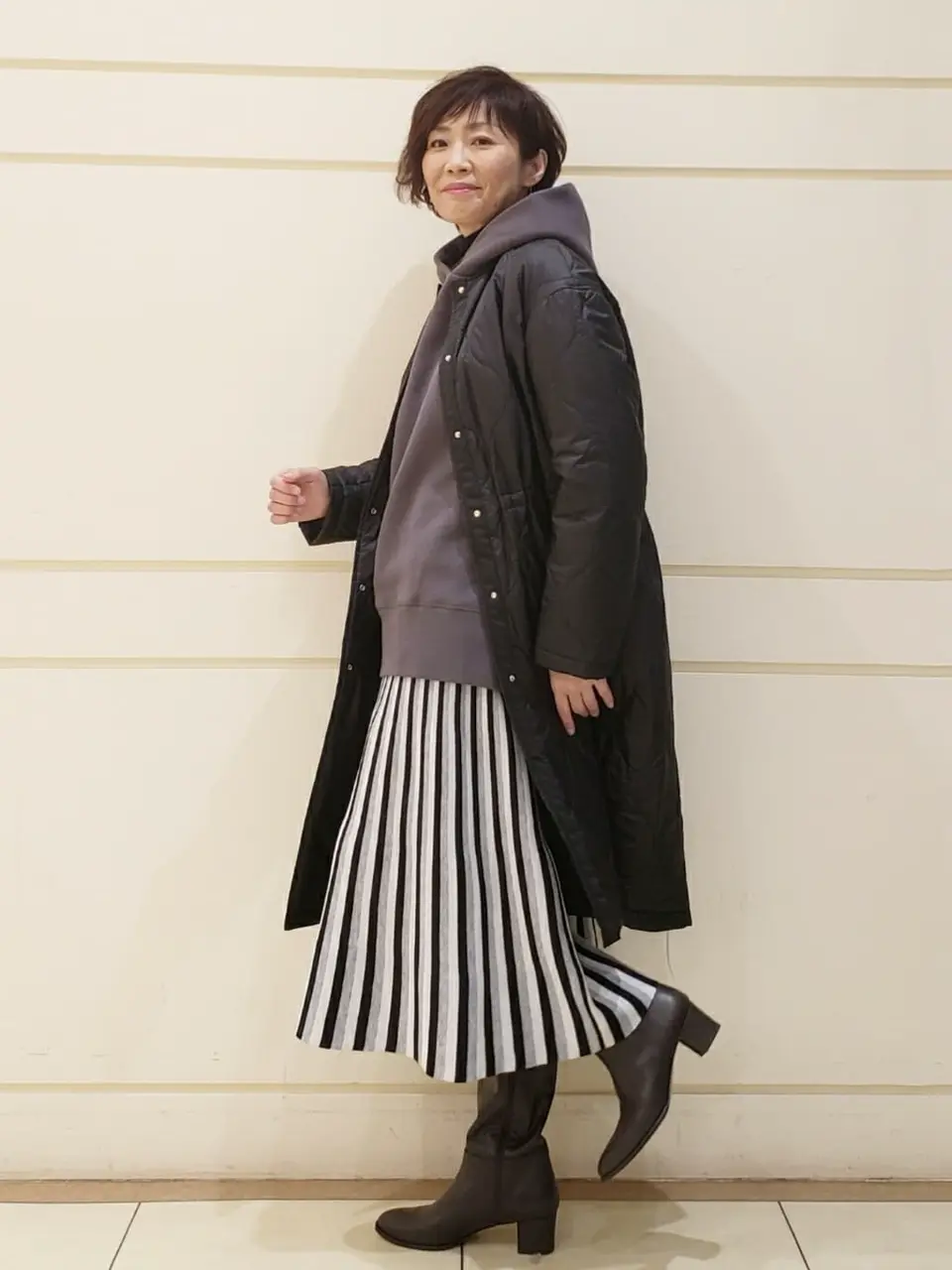 自由区 maruri コーディネート画像