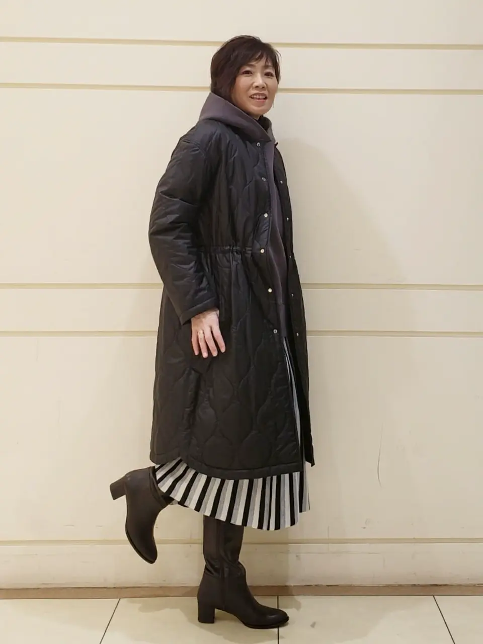 自由区 maruri コーディネート画像