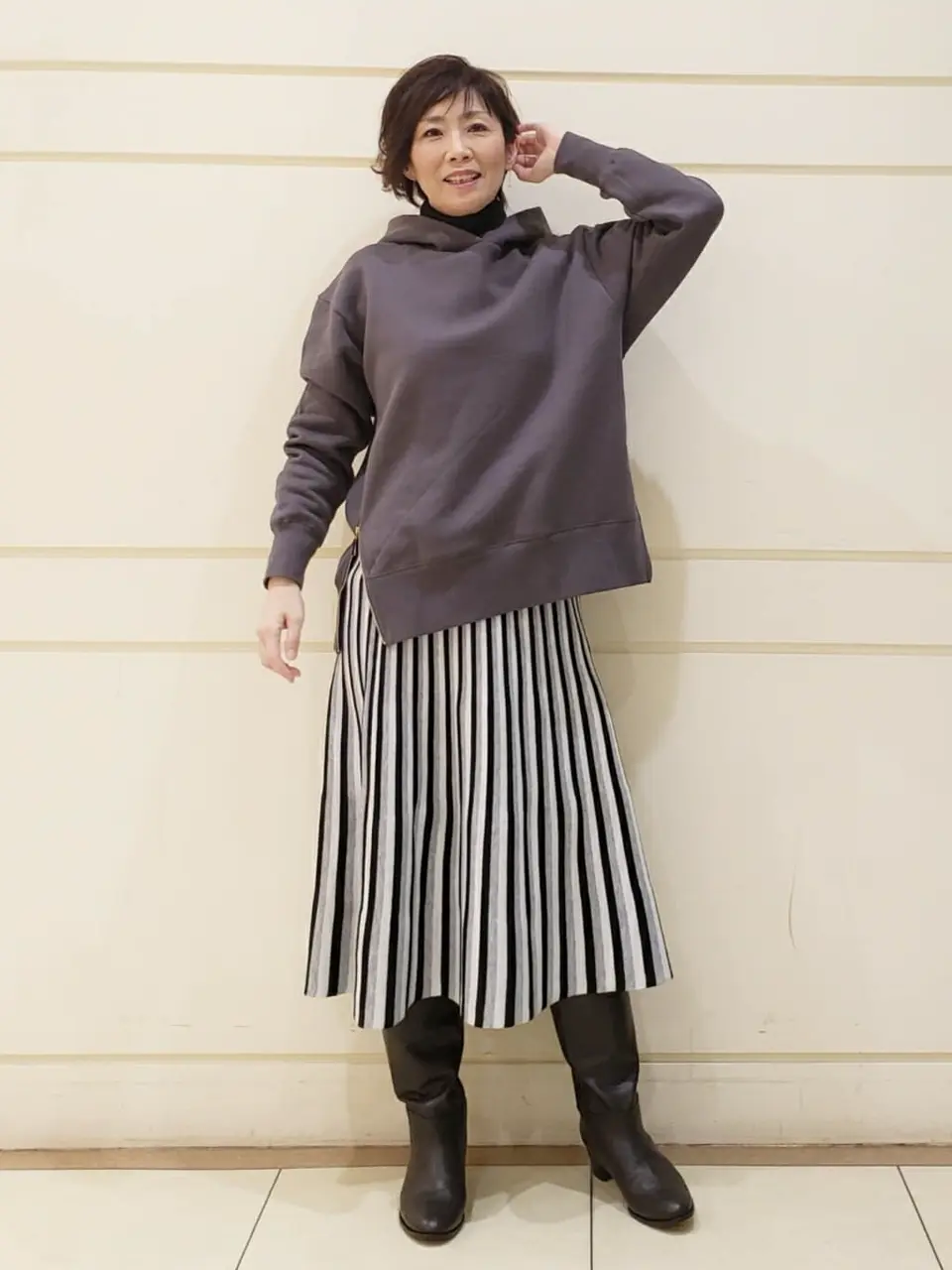 自由区 maruri コーディネート画像