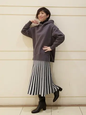 自由区 maruri コーディネート画像