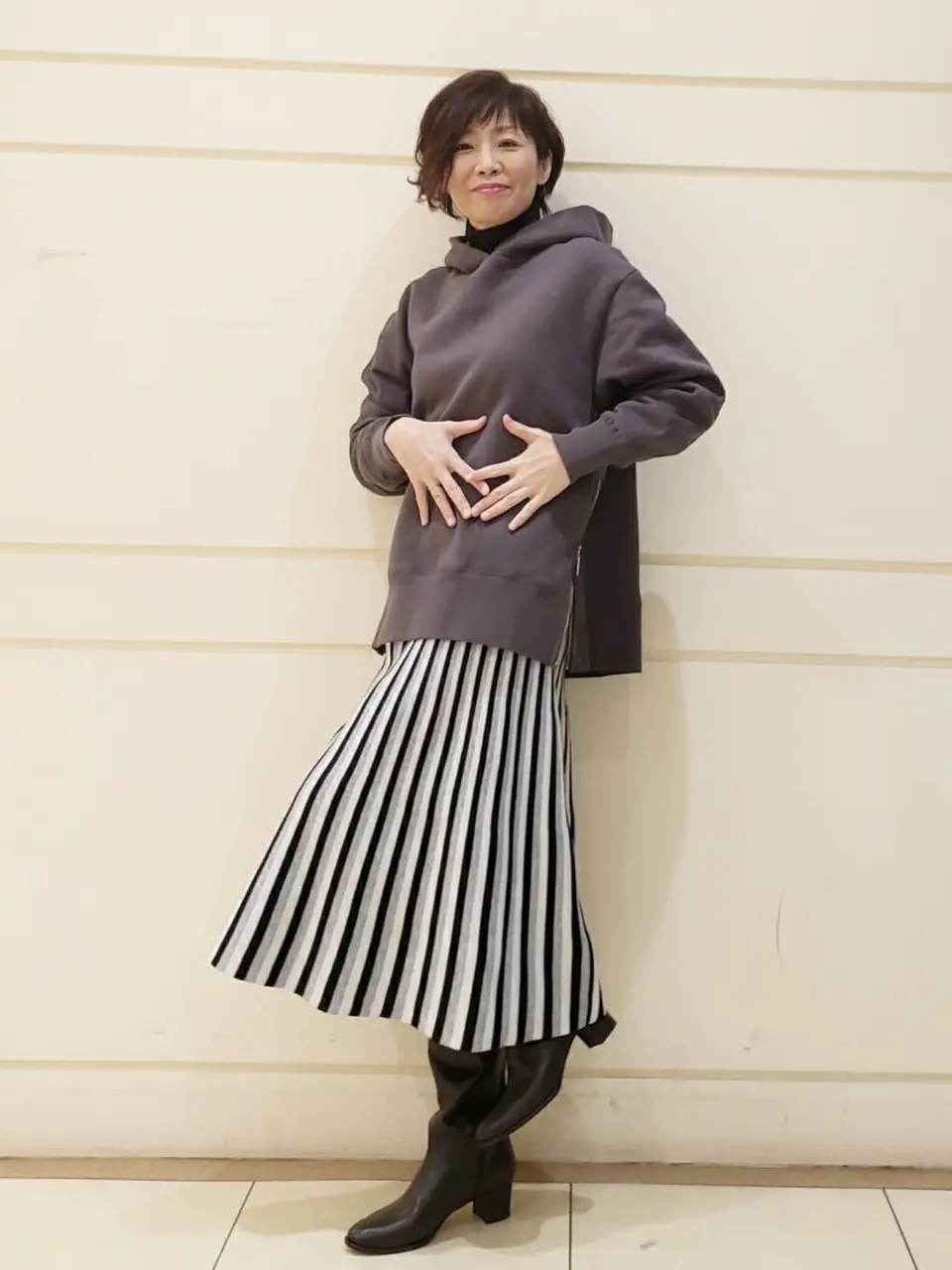 自由区 maruri コーディネート画像