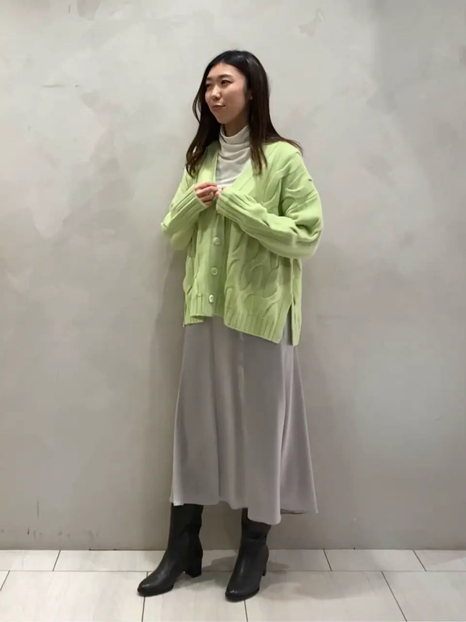 自由区 スタッフ コーディネート画像