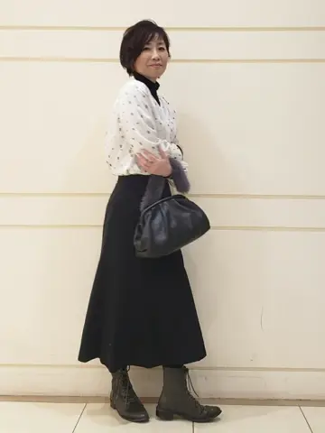 自由区 maruri コーディネート画像