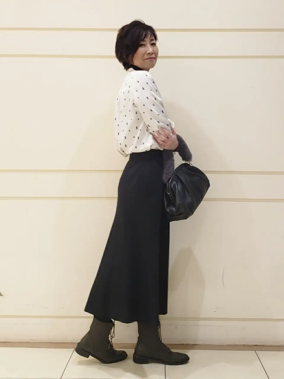 自由区 maruri コーディネート画像