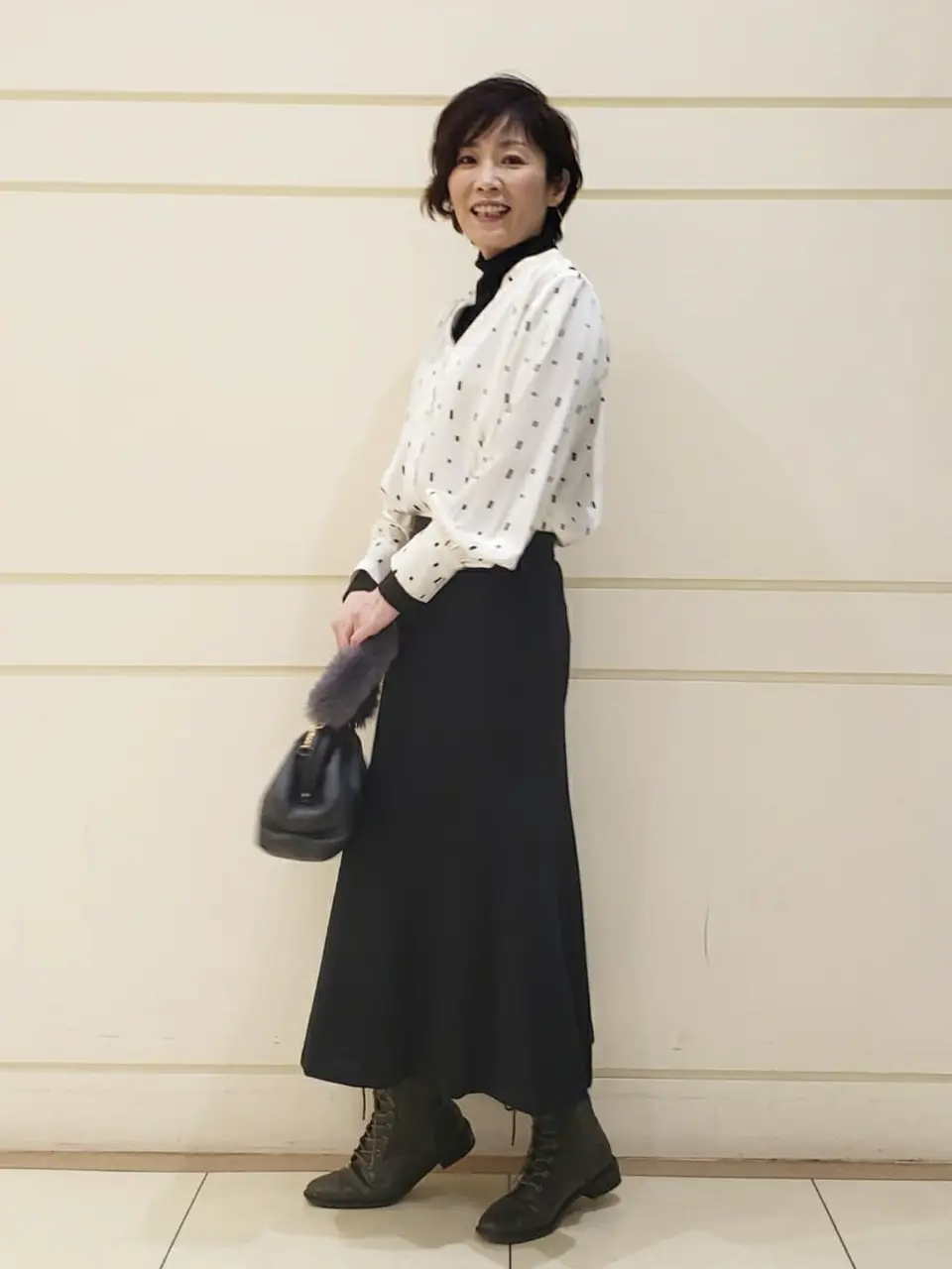 自由区 maruri コーディネート画像