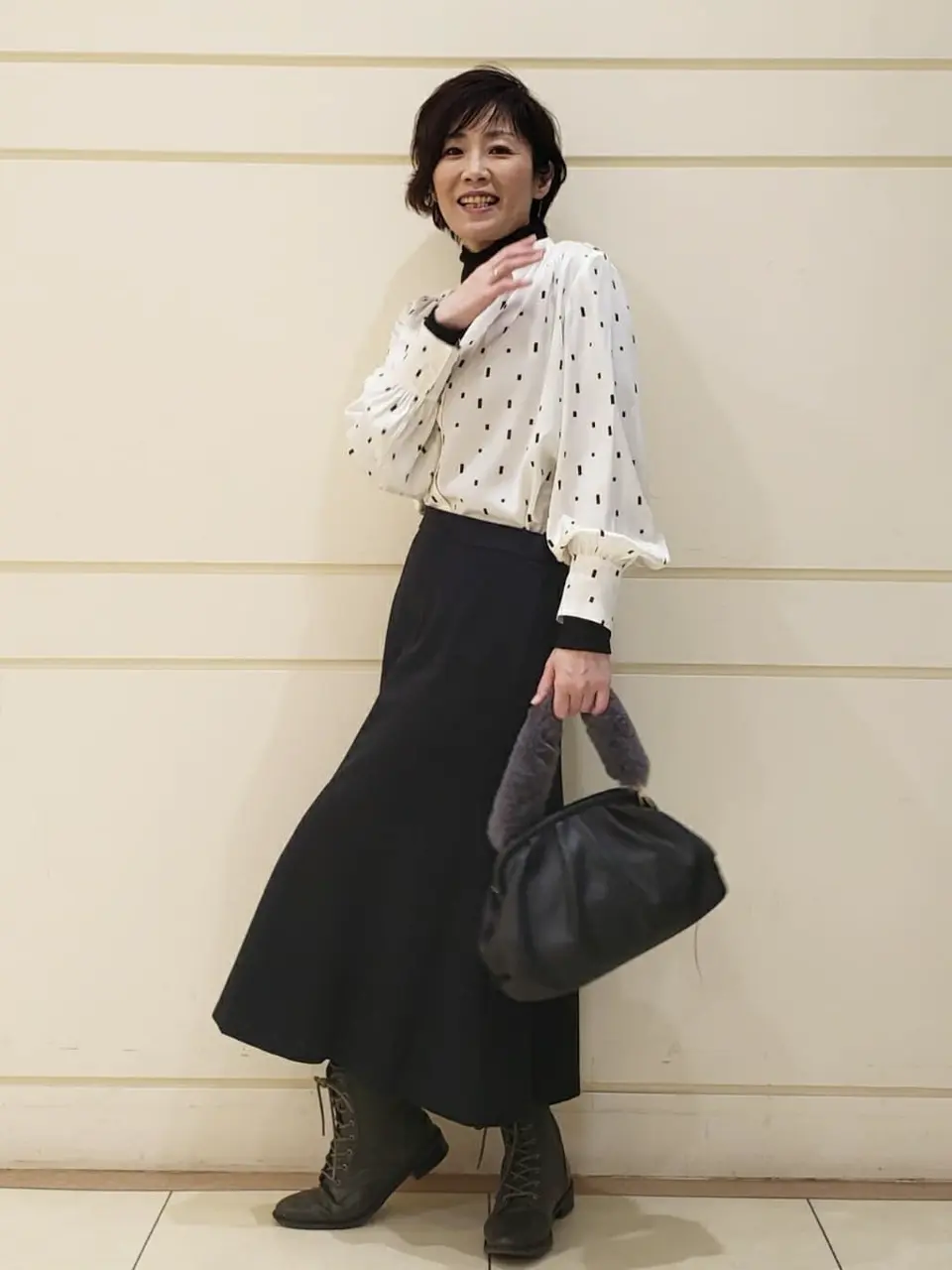 自由区 maruri コーディネート画像