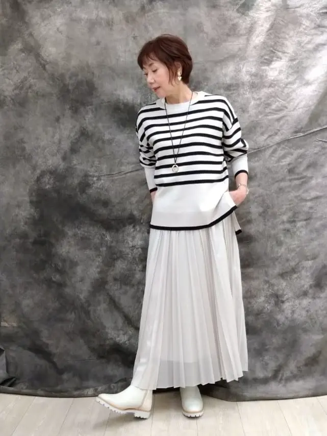 自由区 鶴田 コーディネート画像