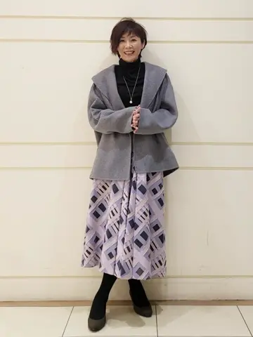 自由区 maruri コーディネート画像