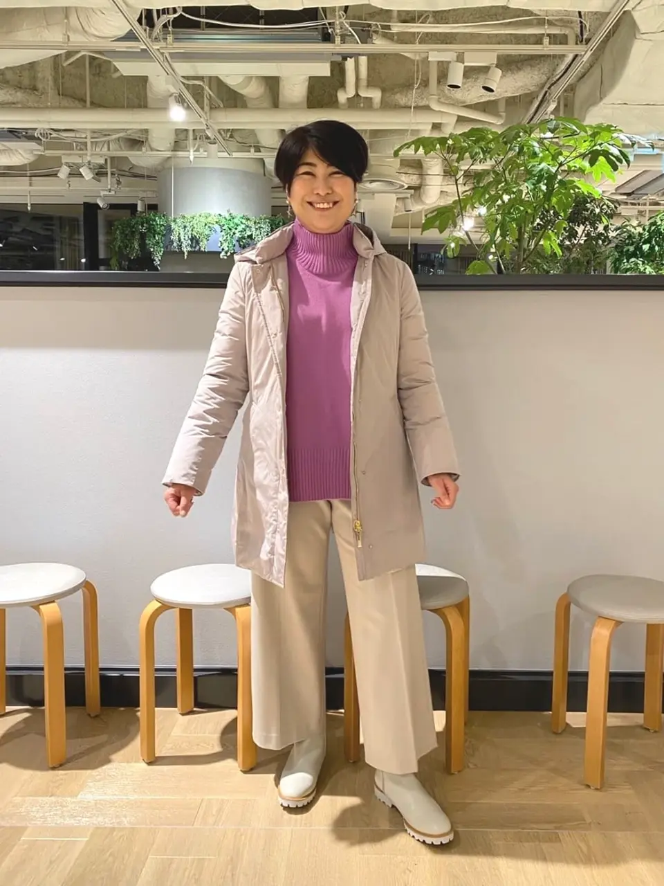 自由区 田中 コーディネート画像