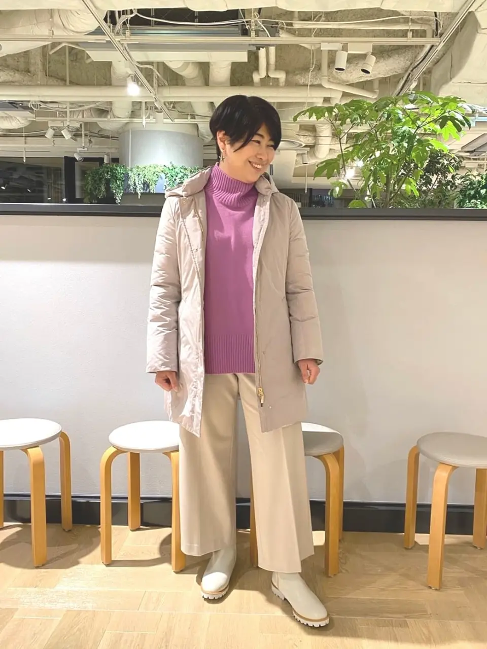 自由区 田中 コーディネート画像