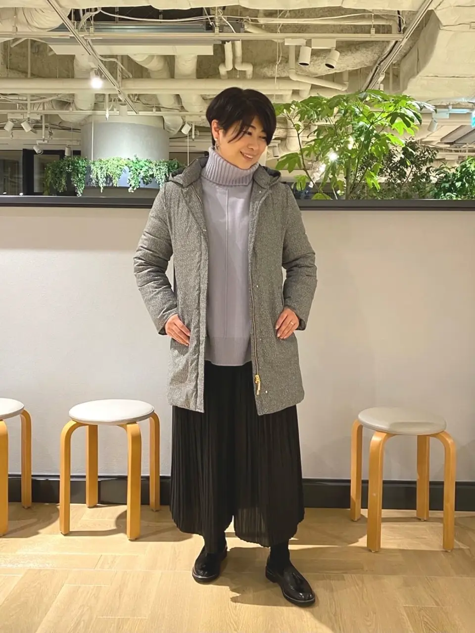 自由区 田中 コーディネート画像